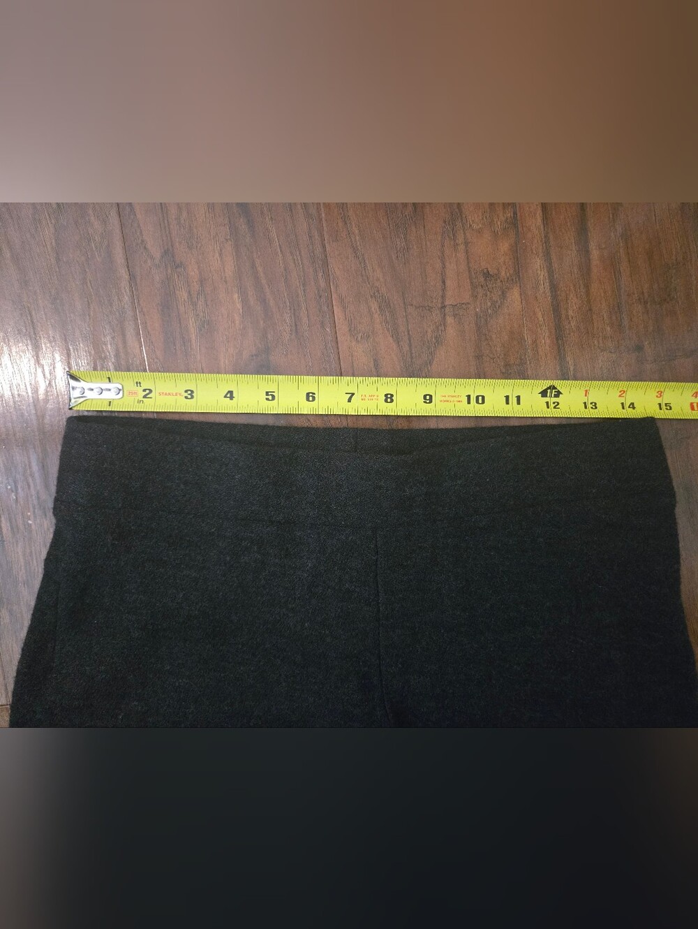 Eileen Fisher Black Wide Leg Pull On Pants Size Small Petite - Picture 3 of 6